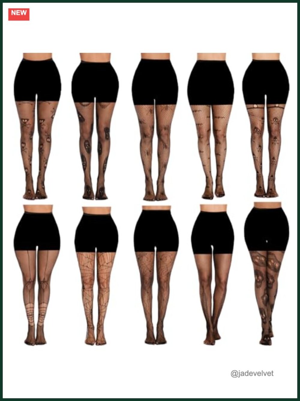Fishnet Thigh High Stockings Spiderweb Halloween Tights for Women Cosplay